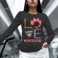 Love Montessori Education Math Teacher Unisex Long Sleeve T-Shirt, novelty gifts, funny gifts
