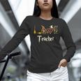 Love Teacher Wizards Back To School Halloween Unisex Long Sleeve T-Shirt, novelty gifts, funny gifts