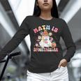 Math Is Spooktacular Math Teacher Spooky Halloween Unisex Long Sleeve T-Shirt, novelty gifts, funny gifts
