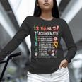 Math Teacher Christmas 12 Days Of Teaching Math Christmas Unisex Long Sleeve T-Shirt, novelty gifts, funny gifts Math Teacher Christmas 12 Days Of Teaching Math Christmas Unisex Long Sleeve T-Shirt, novelty gifts, funny gifts