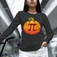 Math Teacher Halloween Costume Pumpkin Pi Pun Pie Men Unisex Long Sleeve T-Shirt, novelty gifts, funny gifts