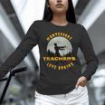 Montessori Teachers Love Brains Halloween Novelty Men Women Unisex Long Sleeve T-Shirt, novelty gifts, funny gifts