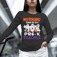 Nothing Scares Me I'm A Pre-K Teacher Halloween Ghosts Unisex Long Sleeve T-Shirt, novelty gifts, funny gifts Nothing Scares Me I'm A Pre-K Teacher Halloween Ghosts Unisex Long Sleeve T-Shirt, novelty gifts, funny gifts