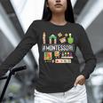 Novelty Montessori Studying Learning Schooling Teacher Love For Men Women Unisex Long Sleeve T-Shirt, novelty gifts, funny gifts Novelty Montessori Studying Learning Schooling Teacher Love For Men Women Unisex Long Sleeve T-Shirt, novelty gifts, funny gifts