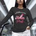 In October We Wear Pink Apple Teacher Daisy Breast Cancer Unisex Long Sleeve T-Shirt, novelty gifts, funny gifts In October We Wear Pink Apple Teacher Daisy Breast Cancer Unisex Long Sleeve T-Shirt, novelty gifts, funny gifts