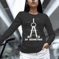 Oh Geometree Math Teacher Geometry Christmas Tree For Men Women Kids Unisex Long Sleeve T-Shirt, novelty gifts, funny gifts