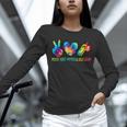 Peace Love Physical Education Tie Dye Sports PE Teacher Unisex Long Sleeve T-Shirt, novelty gifts, funny gifts Peace Love Physical Education Tie Dye Sports PE Teacher Unisex Long Sleeve T-Shirt, novelty gifts, funny gifts