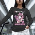 Pink Unicorn Spanish Teacher Regalos Para Bilingue Teacher Unisex Long Sleeve T-Shirt, novelty gifts, funny gifts Pink Unicorn Spanish Teacher Regalos Para Bilingue Teacher Unisex Long Sleeve T-Shirt, novelty gifts, funny gifts