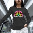 Playing Is Learning Early Childhood Education ECE Teacher Unisex Long Sleeve T-Shirt, novelty gifts, funny gifts Playing Is Learning Early Childhood Education ECE Teacher Unisex Long Sleeve T-Shirt, novelty gifts, funny gifts