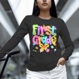 Preppy First Grade Back To School 1st Grade Teacher Girl Kid Unisex Long Sleeve T-Shirt, novelty gifts, funny gifts Preppy First Grade Back To School 1st Grade Teacher Girl Kid Unisex Long Sleeve T-Shirt, novelty gifts, funny gifts