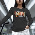 Preppy One Thankful Teacher Coquette Thanksgiving Teacher Unisex Long Sleeve T-Shirt, novelty gifts, funny gifts Preppy One Thankful Teacher Coquette Thanksgiving Teacher Unisex Long Sleeve T-Shirt, novelty gifts, funny gifts