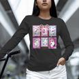 Preppy Spooky Teacher Halloween Ghost Coquette Bow Autumn Unisex Long Sleeve T-Shirt, novelty gifts, funny gifts Preppy Spooky Teacher Halloween Ghost Coquette Bow Autumn Unisex Long Sleeve T-Shirt, novelty gifts, funny gifts