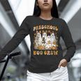 Preschool Boo Crew Halloween Teacher Ghost Costume Matching Unisex Long Sleeve T-Shirt, novelty gifts, funny gifts