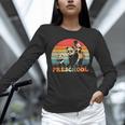 Preschool Panda Back To School Teacher Student Unisex Long Sleeve T-Shirt, novelty gifts, funny gifts