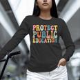 Protect Public Education Public Teacher School Unisex Long Sleeve T-Shirt, novelty gifts, funny gifts Protect Public Education Public Teacher School Unisex Long Sleeve T-Shirt, novelty gifts, funny gifts
