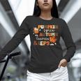 Pumpkin Spice Autumn Leaves IEPS Sped Teacher Fall Unisex Long Sleeve T-Shirt, novelty gifts, funny gifts