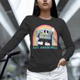 Rainbow AAC Awareness Month SPED Teacher SLP Communication Unisex Long Sleeve T-Shirt, novelty gifts, funny gifts