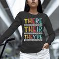There Their They’Re Grammar Joke For English Teacher Student Unisex Long Sleeve T-Shirt, novelty gifts, funny gifts