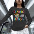 Readers Are Leaders Reading Book Lover Teacher Women Men Kid Unisex Long Sleeve T-Shirt, novelty gifts, funny gifts