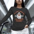 Retro You Can't Scare Me I'm A Math Teacher Cute Ghost Women Unisex Long Sleeve T-Shirt, novelty gifts, funny gifts Retro You Can't Scare Me I'm A Math Teacher Cute Ghost Women Unisex Long Sleeve T-Shirt, novelty gifts, funny gifts
