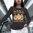 Retro Are You Fall O Ween Directions Ghost Teacher Spooky Unisex Long Sleeve T-Shirt, novelty gifts, funny gifts Retro Are You Fall O Ween Directions Ghost Teacher Spooky Unisex Long Sleeve T-Shirt, novelty gifts, funny gifts