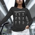 Retro Halloween Kindergarten Teacher Skeleton Trick Or Treat Men Women Kids Unisex Long Sleeve T-Shirt, novelty gifts, funny gifts