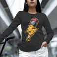 Retro Pencil Pencil Back To School Teacher Student Unisex Long Sleeve T-Shirt, novelty gifts, funny gifts Retro Pencil Pencil Back To School Teacher Student Unisex Long Sleeve T-Shirt, novelty gifts, funny gifts