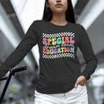 Retro Special Education Squad Groovy Dream Team SPED Teacher Unisex Long Sleeve T-Shirt, novelty gifts, funny gifts Retro Special Education Squad Groovy Dream Team SPED Teacher Unisex Long Sleeve T-Shirt, novelty gifts, funny gifts