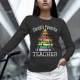 Santa's Favorite Teacher Idea For Christmas Teachers Unisex Long Sleeve T-Shirt, novelty gifts, funny gifts Santa's Favorite Teacher Idea For Christmas Teachers Unisex Long Sleeve T-Shirt, novelty gifts, funny gifts