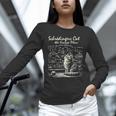 SchröDinger's Cat Escape Plan Science Teacher For Men Women Kids Unisex Long Sleeve T-Shirt, novelty gifts, funny gifts