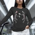 Science Teacher Dancing Skeleton Halloween Chemist Scientist Unisex Long Sleeve T-Shirt, novelty gifts, funny gifts Science Teacher Dancing Skeleton Halloween Chemist Scientist Unisex Long Sleeve T-Shirt, novelty gifts, funny gifts