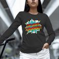 Second Grade Superhero Teacher Student 2nd Grade Comic Retro Unisex Long Sleeve T-Shirt, novelty gifts, funny gifts Second Grade Superhero Teacher Student 2nd Grade Comic Retro Unisex Long Sleeve T-Shirt, novelty gifts, funny gifts
