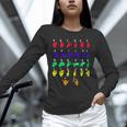 Sign Language Alphabet For ASL Interpreter Deaf Teacher Stud For Men Women Girls Kids Unisex Long Sleeve T-Shirt, novelty gifts, funny gifts