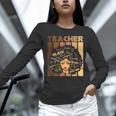 Smart Teacher Afro Girl Melanin African American Wowen Unisex Long Sleeve T-Shirt, novelty gifts, funny gifts