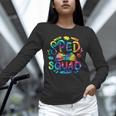 Special Education Teacher Sped Squad SPED Teacher Tie Dye Unisex Long Sleeve T-Shirt, novelty gifts, funny gifts