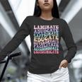 Sped Caffeinate Advocate Laminate Educate Teacher Unisex Long Sleeve T-Shirt, novelty gifts, funny gifts Sped Caffeinate Advocate Laminate Educate Teacher Unisex Long Sleeve T-Shirt, novelty gifts, funny gifts