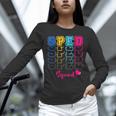 SPED Squad Proud Special Education Para Teacher Colorful Unisex Long Sleeve T-Shirt, novelty gifts, funny gifts