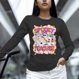 Spooky Teacher Ghost Pencil Teacher Halloween Teacher Unisex Long Sleeve T-Shirt, novelty gifts, funny gifts
