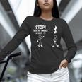 Stop You'Re Under A Rest Music Teacher Unisex Long Sleeve T-Shirt, novelty gifts, funny gifts