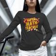 Super Math Teacher Educational Superhero Unisex Long Sleeve T-Shirt, novelty gifts, funny gifts Super Math Teacher Educational Superhero Unisex Long Sleeve T-Shirt, novelty gifts, funny gifts