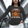 I Teach The Cutest Pumpkins In The Patch Halloween Teacher Unisex Long Sleeve T-Shirt, novelty gifts, funny gifts I Teach The Cutest Pumpkins In The Patch Halloween Teacher Unisex Long Sleeve T-Shirt, novelty gifts, funny gifts