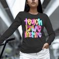 Teach Love Inspire Preppy Back To School Teacher Women Unisex Long Sleeve T-Shirt, novelty gifts, funny gifts Teach Love Inspire Preppy Back To School Teacher Women Unisex Long Sleeve T-Shirt, novelty gifts, funny gifts