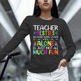 Teacher Besties Because Going Crazy Alone Is Not Fun Unisex Long Sleeve T-Shirt, novelty gifts, funny gifts Teacher Besties Because Going Crazy Alone Is Not Fun Unisex Long Sleeve T-Shirt, novelty gifts, funny gifts