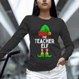 Teacher Elf Matching Family Christmas Women Men Unisex Long Sleeve T-Shirt, novelty gifts, funny gifts