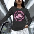 In My Teacher Era Yeehaw Pink Teacher Western Cowgirl Unisex Long Sleeve T-Shirt, novelty gifts, funny gifts In My Teacher Era Yeehaw Pink Teacher Western Cowgirl Unisex Long Sleeve T-Shirt, novelty gifts, funny gifts