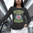 Teacher Halloween Costume Science Teachers Love Brains Unisex Long Sleeve T-Shirt, novelty gifts, funny gifts Teacher Halloween Costume Science Teachers Love Brains Unisex Long Sleeve T-Shirt, novelty gifts, funny gifts