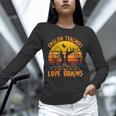 Teacher Halloween All English Teachers Love Brains Unisex Long Sleeve T-Shirt, novelty gifts, funny gifts