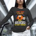 Being a Teacher Is Scary Enough Halloween Unisex Long Sleeve T-Shirt, novelty gifts, funny gifts Being a Teacher Is Scary Enough Halloween Unisex Long Sleeve T-Shirt, novelty gifts, funny gifts