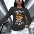 Teacher Shirt I Teach Smart Cookies Shirt Nerd Tee Unisex Long Sleeve T-Shirt, novelty gifts, funny gifts
