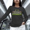 Teacher Superhero Student Educator Special Education Unisex Long Sleeve T-Shirt, novelty gifts, funny gifts